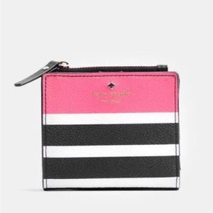 NWT Kate Spade ♠️ Hyde Lane Stripe Pop Adalyn Wallet